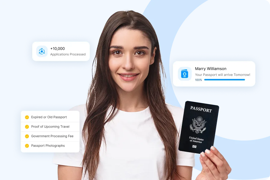 Expedited passport renewal service โ fast delivery to your door