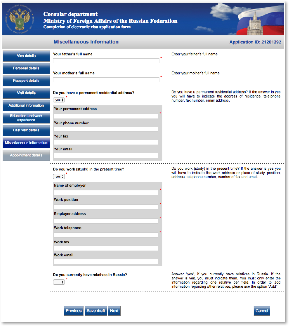 Zselé Sziluett Osztályozza Do You Have A Permanent Residential Address Russian Visa Valószerű